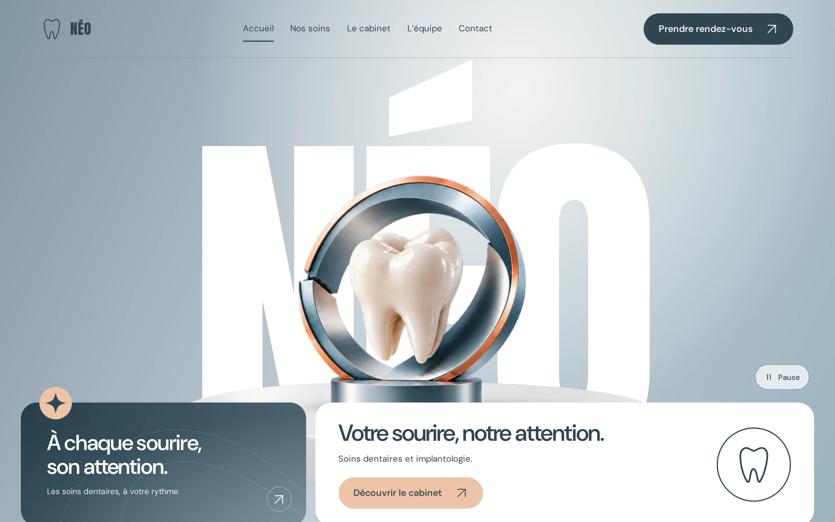 Page d’accueil du modèle Porcelaine