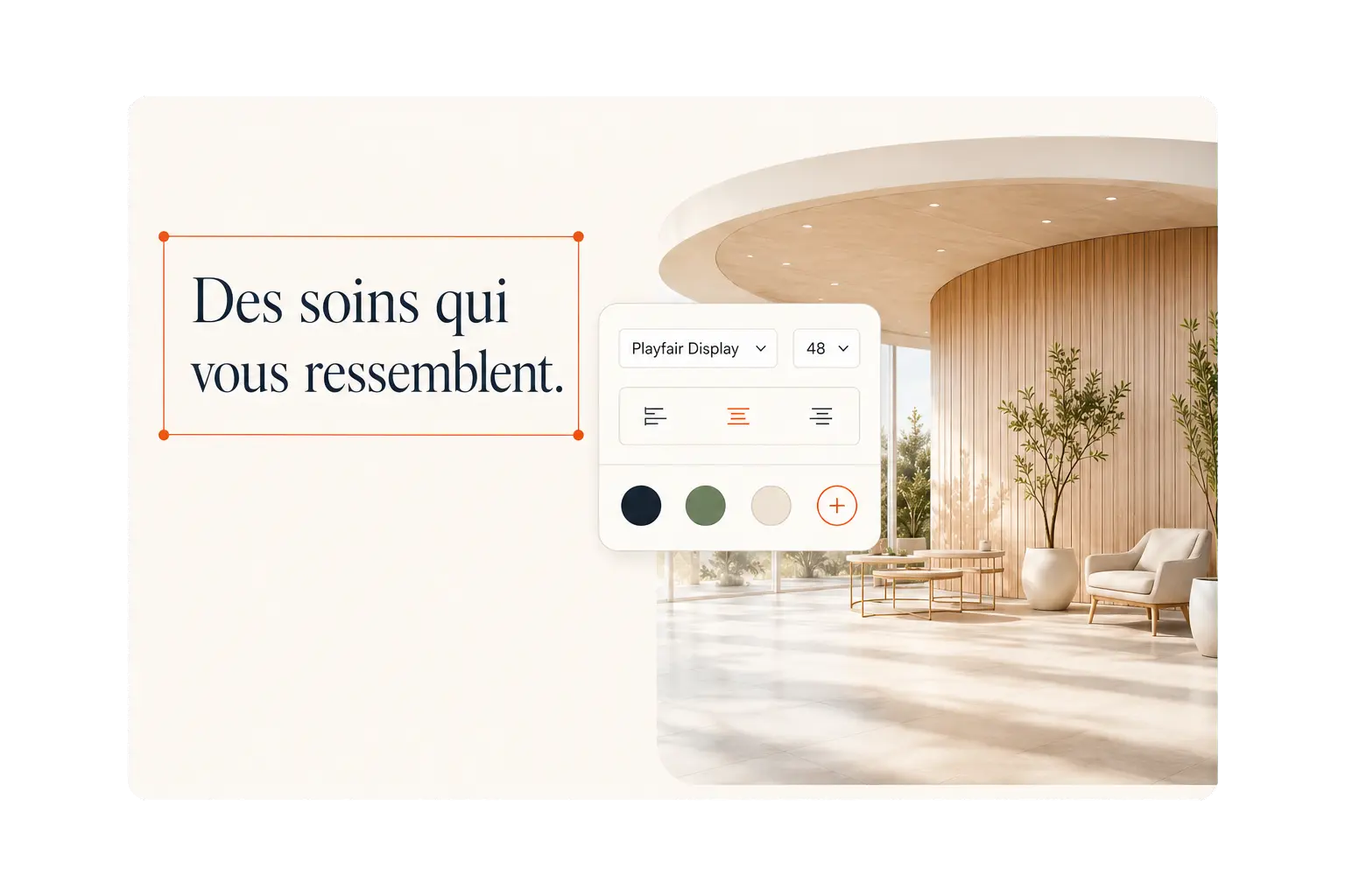 Outils de personnalisation d’un site Neo Dentist